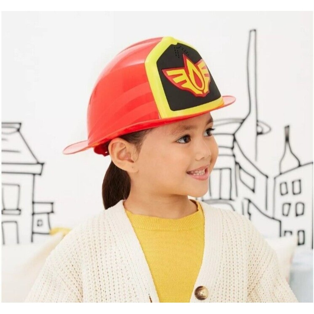 Disney Junior Firebuds Firefighter Hat, With Light And Sounds NEW IN BOX - Picture 4 of 7